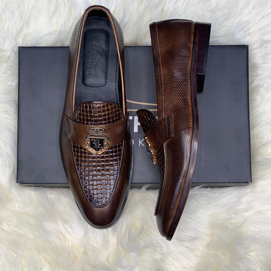 Brown- Billionaire Loafer footwear