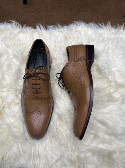 Brown - Wingtip Oxford Brogue