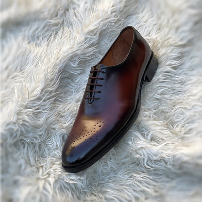 Brown - Dotted TOE Oxford